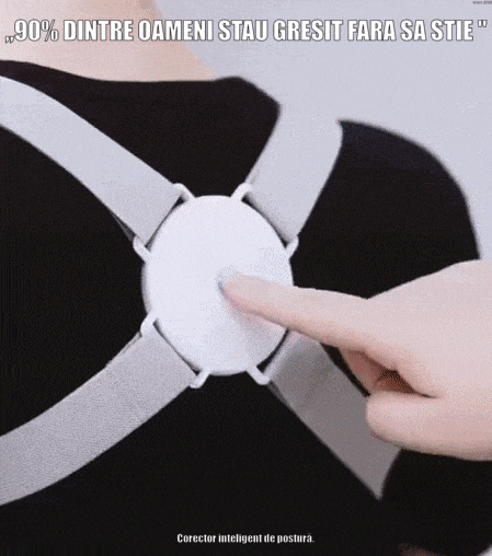 Corector Postură Instant – Spate Drept în Câteva Zile