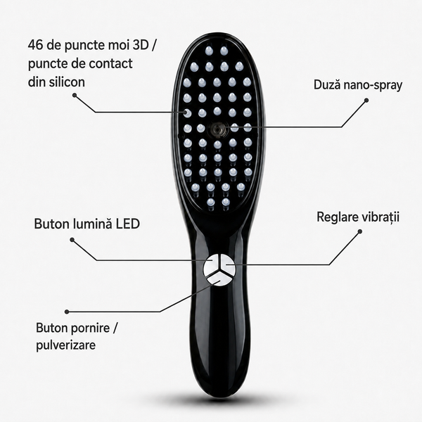 Perie Electrică 4-în-1